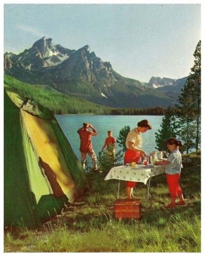 "CAMPING WITH FRIENDS"